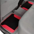 thumbnail image 5 of BDK Red Car Seat Covers with Matching Carpet Floor Mats for Cars Full Set - Front Universal Seat Covers & Back Bench Seat Cover with Automotive Floor Mats - Car, SUV, Truck, & Van Interior Protector, 5 of 7
