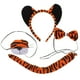 thumbnail image 1 of 1 Juego de disfraz de tigre para niños pequeños, juego de rol, disfraz de tigre para fiesta, conjunto de Cosplay de tigre de dibujos animados, 1 of 6