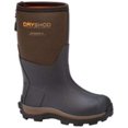 thumbnail image 2 of Dryshod Kids' Haymaker Hard Working Farm Boot Brown/Orange - HAY-KD-BR, 2 of 4