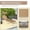 Tan + Steel, variant on Adjustable Folding Chaise Lounge Chair with Sun Shade for Beach, Camping, Backyard, Tan - Steel Frame, Tan Color