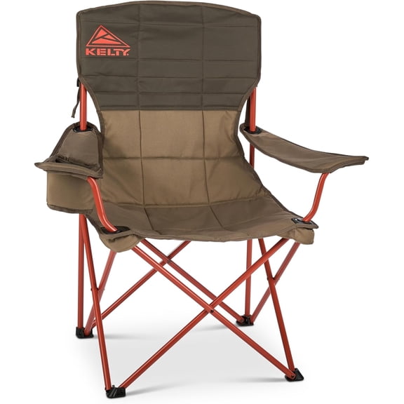 Kelty Essential Camping Chair, Folding Camp Seat for Festivals, Beach Days, Tailgating (Bungee Cord)