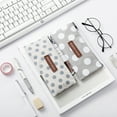 thumbnail image 5 of Hariumiu Pencil Case Plaid Dot Pattern Zipper Pen Bag Holder Pencil Case Stationery Storage Pouch, 5 of 11