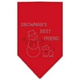 thumbnail image 4 of Christmas Pet and Dog Bandana Rhinestone, "Snowman's Best Friend", 4 of 9