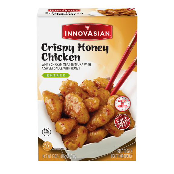 InnovAsian Crispy Honey Chicken, 18 oz (Frozen Meal)