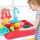 thumbnail image 1 of Juguete Analógico Lavavajillas Eléctrico Fregadero Niños Juego de Rol de Cocina Juguetes AMMAO TOY230209-0699toy, 1 of 2
