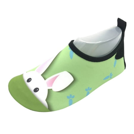 Baby Shoes Girl Formal Thin Breathable Swimming Shoes Water Park Cartoon Rubber Soled Beach Socks Shoes Skin Diving Shoes Boys Sneakers Size 18 Months-24 Months
