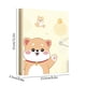 thumbnail image 3 of Pizarra Blanca Magnética de Doble Cara, Borrable, para Niños | Plástico Naranja | 31 X 23,5 X 2,5 Cm | Pizarra para Colgar | 1 Carpeta Transparente para Hojas Sueltas Tamaño A4, 3 of 6