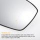 thumbnail image 4 of Reemplazo de vidrio de espejo retrovisor asférico calefaccionado para el lado derecho del pasajero, adecuado para Ford S-MAX 2015-2023, 4 of 6