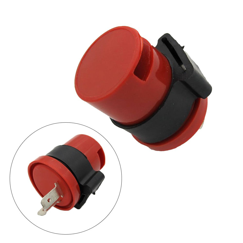 2 Pin Beeper Motorcycle Indicator Flasher Relay Signal LED Blinker 12V Red Walmart.com