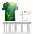 thumbnail image 2 of Palm Print T Shirts Basic T-Shirt Short Sleeve Ladies Tee Shirt Summer Graphic Clothing, 2 of 5