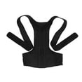 thumbnail image 1 of Corrector de postura Corrector ajustable Soporte de hombro Soporte de postura de clavícula para alineación de hombro (Negro XXL), 1 of 4