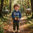 thumbnail image 3 of BOOMNY Kids Boys Hoodie Big-Mouthed Long Sleeve Hoodies for Child Fashion Fall Winter Hooded Sweatshirts with Pocket, 3 of 7