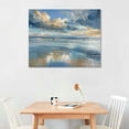 thumbnail image 2 of Orinice  Retro Nature Landscape Canvas Wall Art Prints,Modern Abstract Fine Art Summer Coastal Ocean Beach Sunset Seascape Aesthetic Poster Decorative For   20x16in, 2 of 6