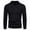 Black, variant on gbyLJF Men's High Neck Sweaters Casual Knitted Sweater Winte Solid Color Long SleevePullover Base Layer