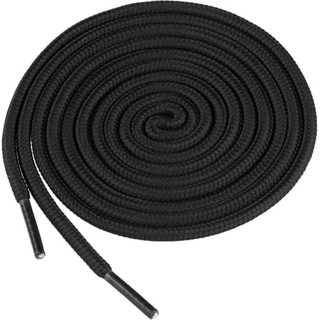 

JISBEIFHA 2 Pair Round Boots Shoelaces Outdoor Shoe Laces Shoestrings for Hiking Sporting RunningA14354