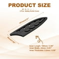 thumbnail image 2 of Uxcell ABS Safety Knife Cover Sleeves for 4" Ceramic knife, Universal Blade Protector Sheath for Kitchen Bar, Black 2 Pcs, 2 of 7
