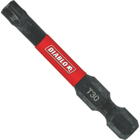 

Diablo Torx #30 X 2 in. L Driver Bit Black Oxide 5 pk