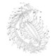thumbnail image 2 of Cadena de borlas de diamantes de imitación borde de pedrería de borlas decoración de borlas de cristal fácil de cortar para disfraces de baile latino disfraces de danza del, 2 of 8