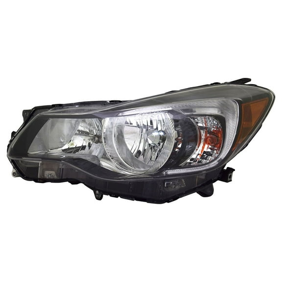 Replacement TYC 20-9304-90-9 Driver Side Headlight for 15-16 Subaru Impreza
