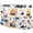 Multicolour 2, variant on Nautical Coastal Tote Beach Bag for Women Ladies with Zipper Sailboat Large Waterproof Sandproof Swim Pool Bag