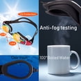 thumbnail image 5 of Swimming Goggles Anti Fog Shatterproof UV Protection, Silicone Nose Clip Swimming Goggles Suit for Men Women Kids, 5 of 7