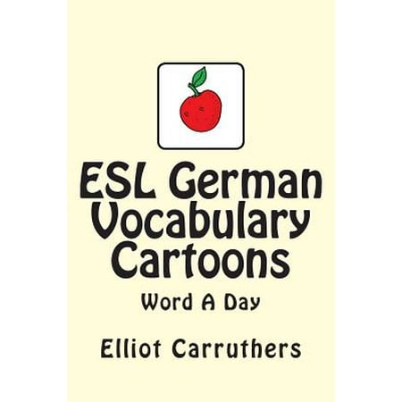 ESL German Vocabulary Cartoons: Word a Day - Walmart.com