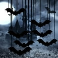 thumbnail image 3 of Vikakiooze Halloween Party Decorations, Black Scary Bats For Halloween Yard Decoration Party Supplies Decorative Scary, 3 of 7
