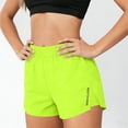 thumbnail image 4 of Aimik Solid Athletic Shorts for Women High Waist Stretchy Waist Sport Shorts with Pockets and Drawstring Summer Casual Shorts, 4 of 6