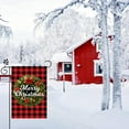 thumbnail image 4 of Mizhona Christmas Garden Flag Snowman Double Sided for Outdoor Yard Garden Winter Holiday Decorations Welcome Flags 28"x40", 4 of 6