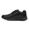 thumbnail image 4 of Deer Stags Montez Mens Slip-Resistant Workwear Shoe - Black - 10.5 Wide, 4 of 9
