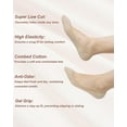 thumbnail image 6 of 4-6 Pairs No Show Socks Womens Ultra Low Cut Non-Slip Liner Socks for Flats Boat, 6 of 6