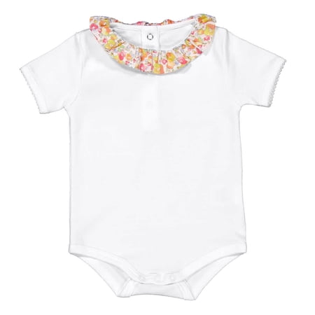 Marie Chantal Infant Ana Olympia Embroidered Onesie Size 6M