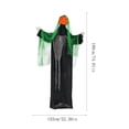 thumbnail image 2 of Halloween Pumpkin Decoration Motion Activated Light Up Sound Shaking Arms Ground Stake Prop Spooky Outdoor Yard Decor Scary Holiday Party Lawn Ornament Animated , B, 2 of 6