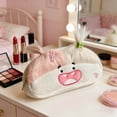 thumbnail image 4 of Estuche de lápices grande, lindo y feo con trenzas, bolsa divertida para bolígrafos para estudiantes, amantes de la papelería, bolsa multiusos para cosméticos y viajes., 4 of 7