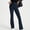 *Navy, variant on ClodeEU Women's Flared Work Trousers,Stretchy High Waist Business Pant,Casual Trousers with Pockets Yellow,Womens Plus M