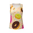thumbnail image 5 of Goofa Donuts Printed Womens Workout Tops for Women Sleeveless Yoga Shirts Athletic Running Tank Tops Sleeveless Gym Clothes Workout Apparel-Medium, 5 of 9