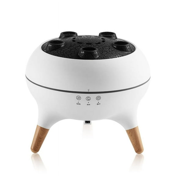 Essential Oil Humidifier – Dancing Aromatherapy Diffuser with 7 LED Lights, 2 Mist Modes, Remote Control and Auto-Off Timer for Bedroom, Office, & Home Décor