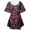 pattern F, variant on Cotton Tunic Shirt For Women African Wax Print Blouse