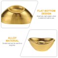 thumbnail image 3 of 10pcs Mini House Gold Ingot Miniature Gold Ingot Chinese Wealth Ingots Props, 3 of 4