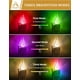 thumbnail image 2 of Luz de noche con forma de árbol de Navidad (paquete de 2), luz de noche para niños que cambia de color, RGB de 8 colores, con enchufe, sensor de anochecer a amanecer, luz de noche para bebés, 2 of 5