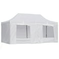 thumbnail image 2 of Outsunny 10ft x 20ft White Pop Up outdoor Canopy, Height Adjustable, 2 of 9