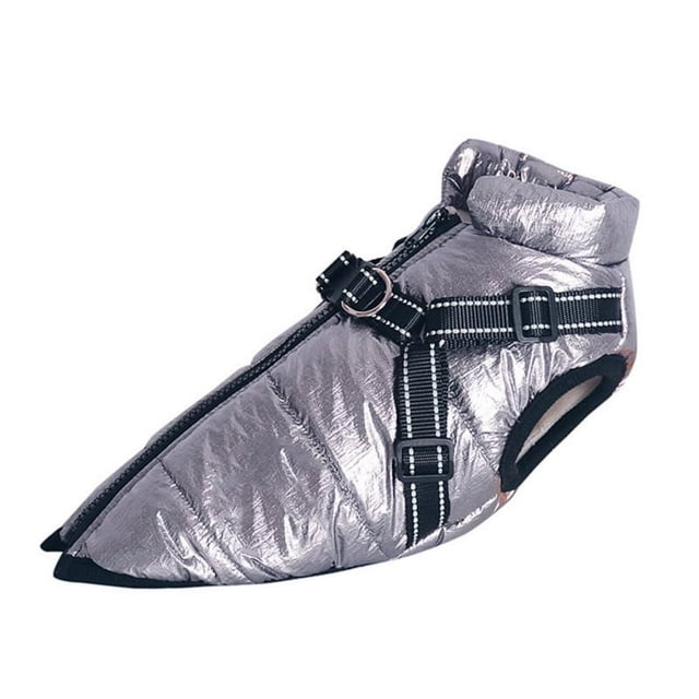 Waterproof Dog Coat Winter Dog Clothes Windproof for Small Large Dogs Cats L