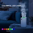 thumbnail image 3 of Amdohai 3L Mist Humidifier Diffuser with Humidity Display Double Nozzle Cool, 3 of 7