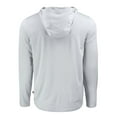 thumbnail image 3 of Men's Cutter & Buck  Gray Duke Blue Devils Coastline Epic Comfort Eco Recycled Long Sleeve Hoodie T-Shirt, 3 of 3