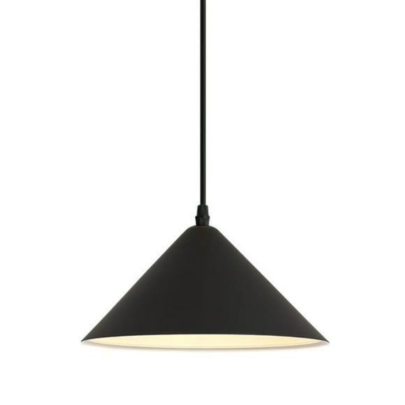 Suspension en Métal Minimaliste, Lampe Suspendue Vintage Simple Style Ferme, Éclairage Suspendu Rétro Industriel pour au-Dessus de l'Îlot de Cuisine, Table de Salle à Manger, Bar, Comptoir, Entrée