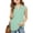 #A01-Cyan, variant on Abcomgle Girls Sleeveless Golf Polo Shirts Solid V-Neck Collared Girls Golf Outfit Quick Dry Athletic Sports Girls Uniform Shirts,White,12-13Years