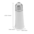 thumbnail image 2 of SEWCHICS 10Pcs Replacement Lamp Socket White for Dining Rooms and Kitchens, 2 of 8