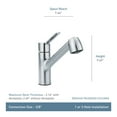 thumbnail image 2 of Moen Method Chrome One-Handle Pullout Kitchen Faucet, 2 of 7