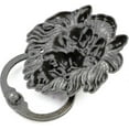 thumbnail image 2 of Poignée de Porte Lion Bronze Antique Classique, 2 of 3