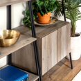 thumbnail image 4 of Walker Edison Furniture ARLO3CSCGW 3 Piece Bookcase Set, Grey Wash, 4 of 6